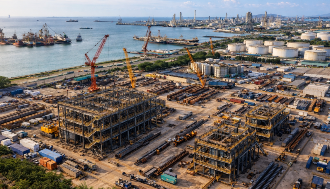 Maptaphut port thailand